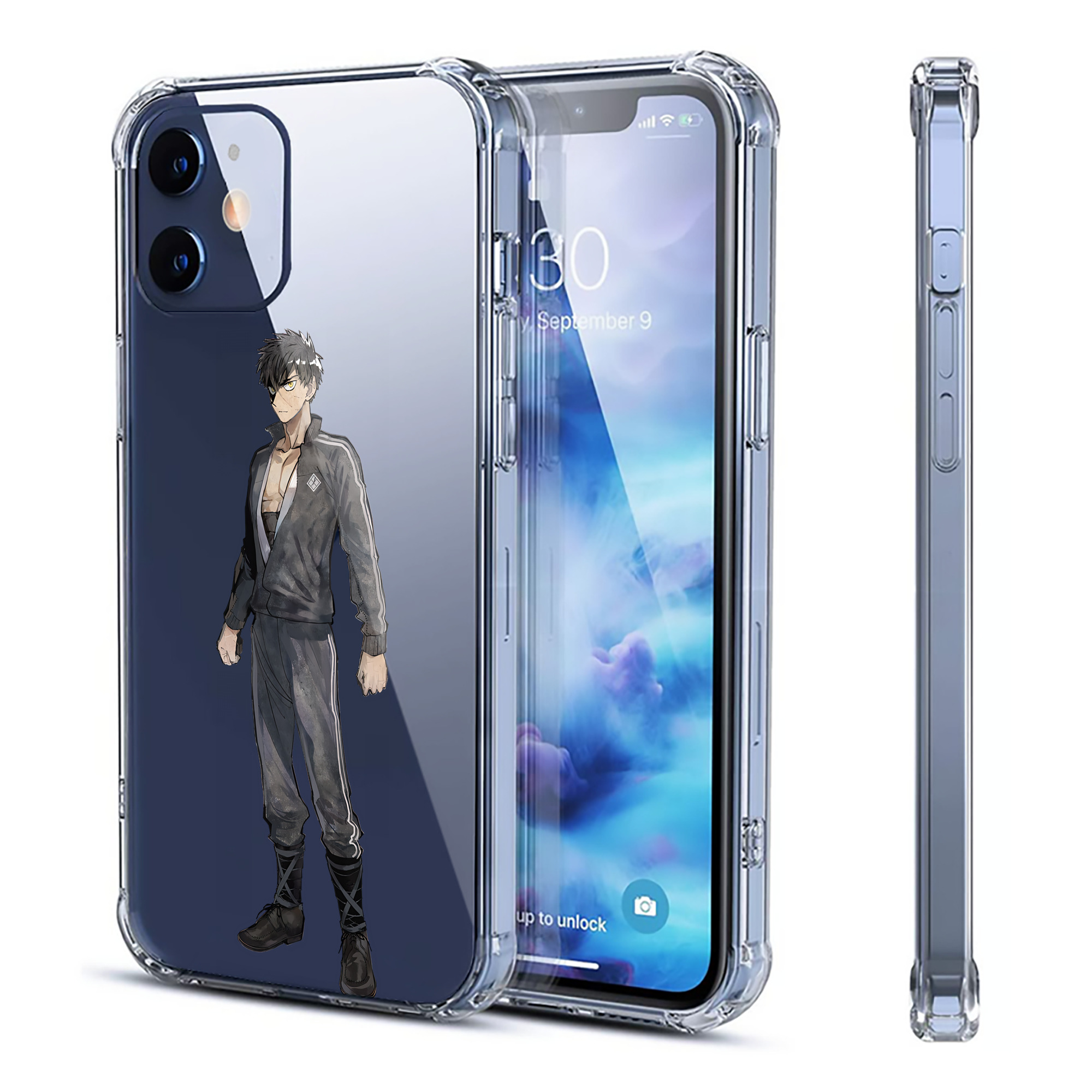 （画像用） 刀剣乱舞 Touken Ranbu 【iPhone 12シリーズ対応】透明スマホケース（クリアソフトケース）